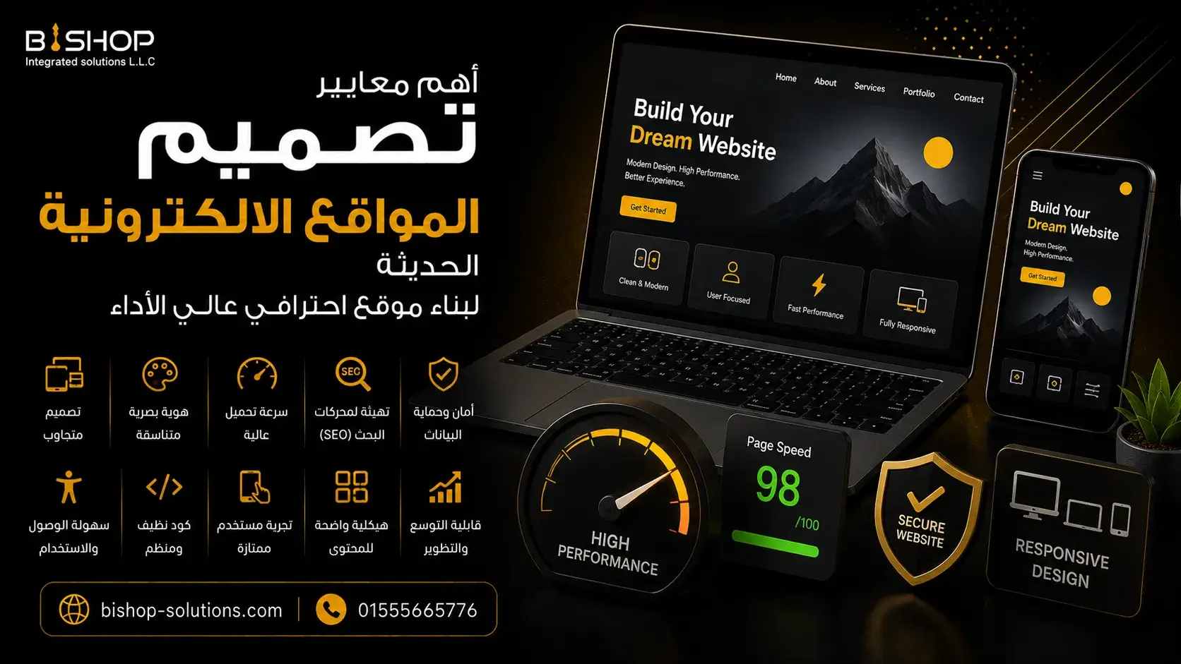 معايير تصميم المواقع الالكترونية